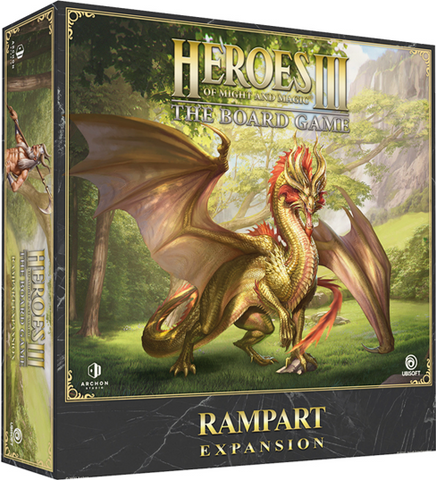 Board Games - Heroes of Might & Magic III // Rampart Expansion