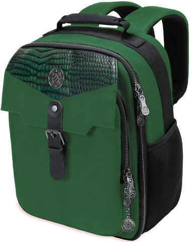Bag - ENHANCE - Backpack - Small // Green Dragon Scales (Card Storage)