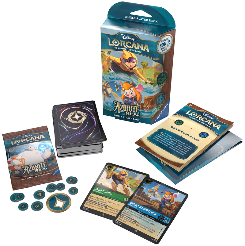 Lorcana - Azurite Sea - Starter Deck (Set of 2) (EN) (Preorder - Disponible le 15 Novembre)