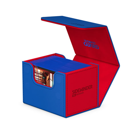 Deck Box - Sidewinder™ XenoSkin™ (100+ / Red + Blue)