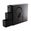 Card Drawer - Fortress [Vertical 3 Rows] (Black 1700+)