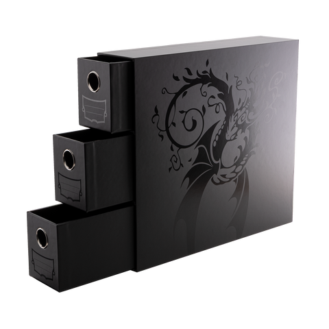 Card Drawer - Fortress [Vertical 3 Rows] (Black 1700+)