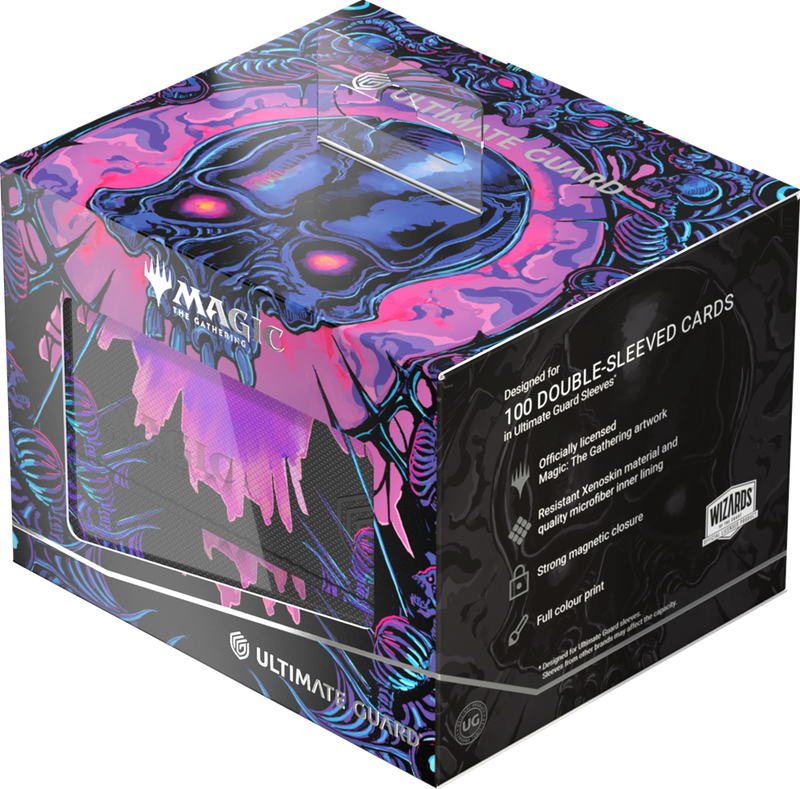 Deck Box - Ultimate Guard - [Mana-Token-Black]  Sidewinder™ XenoSkin™ 100+