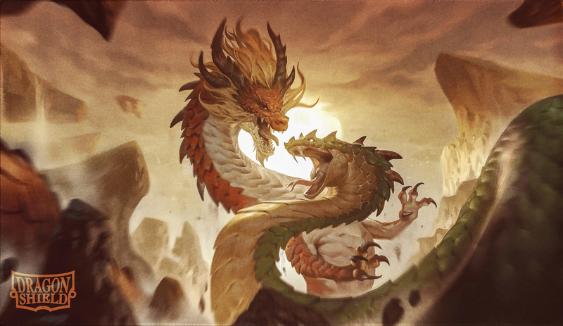 Playmat - Dragon Shield - Wood Snake (w/ Tube)