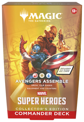 MTG - Universes Beyond: Marvel Super Heroes - COMMANDER DECK // Collector Ed. (PRE-ORDER 2026-06-19)