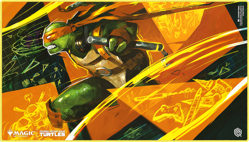 Playmat - Ultimate Guard - Universes Beyond: TMNT // Michelangelo's Technique