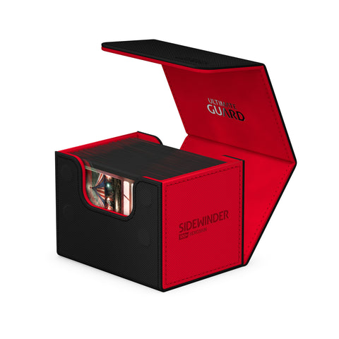 Deck Box - Sidewinder™ XenoSkin™ (100+ / Red + Black)