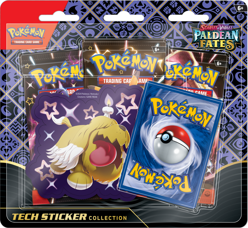 Pokemon - SV4.5 - Paldean Fates Tech Sticker Collection - Greavard