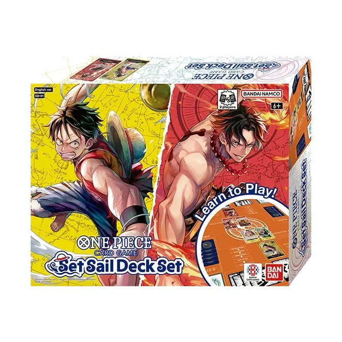 ONE PIECE TCG - SD01 - SET SAIL DECK SET