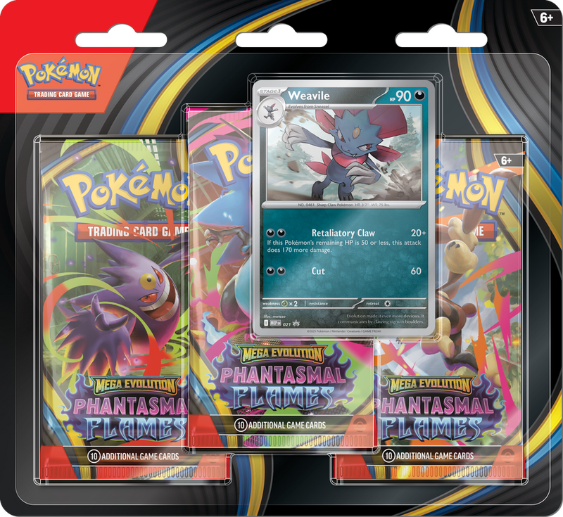 Pokemon - ME02 - Phantasmal Flames - Blister Bundle // Sneasel
