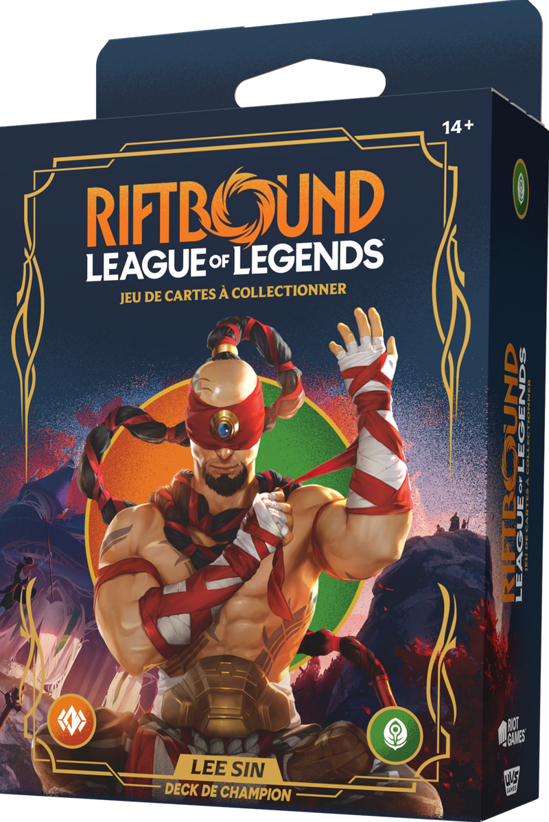 RIFTBOUND - Origins - CHAMPION DECK // Lee Sin [French/Français]