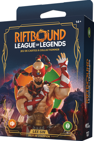 RIFTBOUND - Origins - CHAMPION DECK // Lee Sin [French/Français]