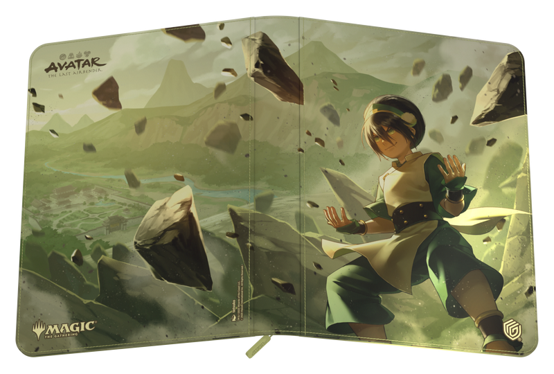 Binder - Zipfolio XenoSkin™ 18-Pocket - Avatar: The Last Airbender // Toph