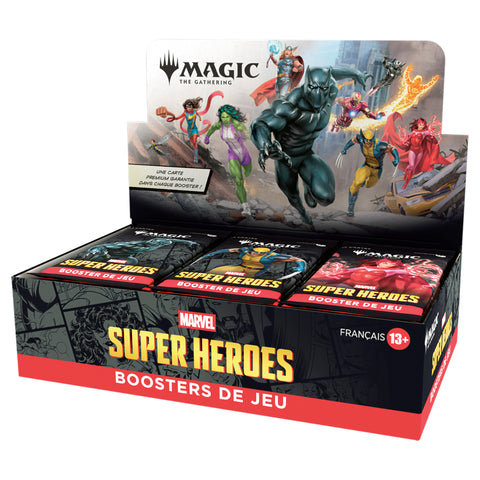 MTG - Universes Beyond: Marvel Super Heroes - PLAY BOOSTER BOX (FR) (PRE-ORDER 2026-06-19)