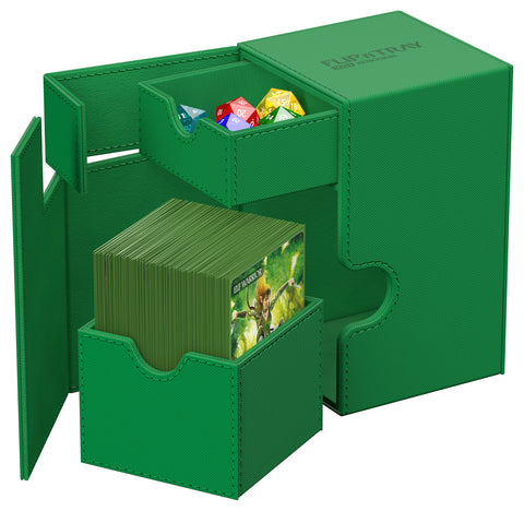 Deck Box - Flip'n'Tray™ XenoSkin™ (100+ / Green)