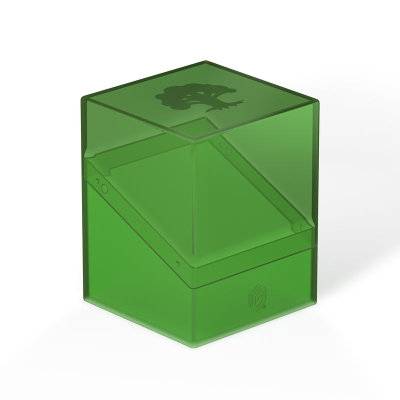 Deck Box - Clear // Mana Edition (Forest 100+)