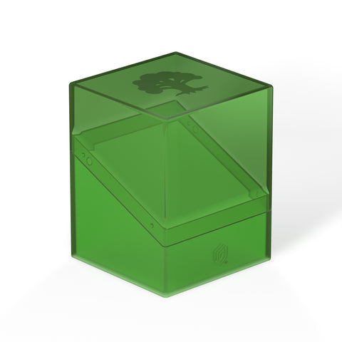 Deck Box - Clear // Mana Edition (Forest 100+)