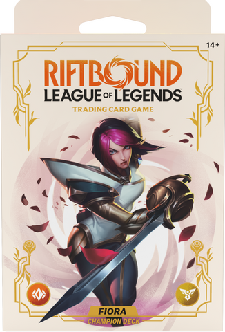 RIFTBOUND - Spiritforged - CHAMPION DECK // Fiora (PRE-ORDER 2026-02-06)