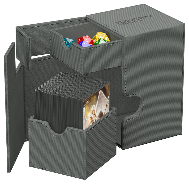 Deck Box - Flip'n'Tray™ XenoSkin™ (100+ / Grey)