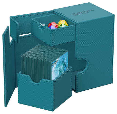 Deck Box - Flip'n'Tray™ XenoSkin™ (100+ / Petrol)