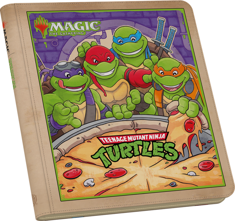 Binder - Zipfolio XenoSkin™ 24-Pocket - Universes Beyond: TMNT // Pizza Box