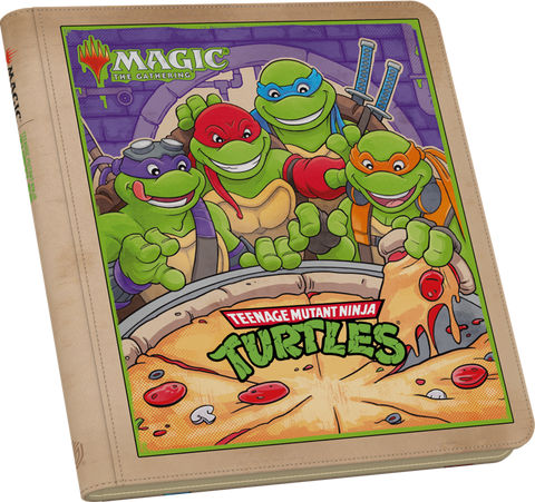 Binder - Zipfolio XenoSkin™ 24-Pocket - Universes Beyond: TMNT // Pizza Box
