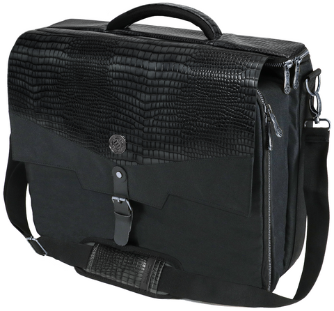 Bag - ENHANCE - Shoulder Bag // Black Dragon Scales (TCG Edition)