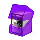 Deck Box - Clear // Boulder (Purple 100+)