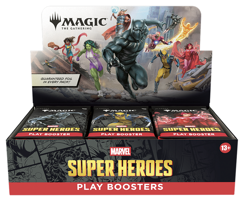 MTG - Universes Beyond: Marvel Super Heroes - PLAY BOOSTER BOX (PRE-ORDER 2026-06-19)
