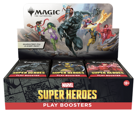 MTG - Universes Beyond: Marvel Super Heroes - PLAY BOOSTER BOX (PRE-ORDER 2026-06-19)