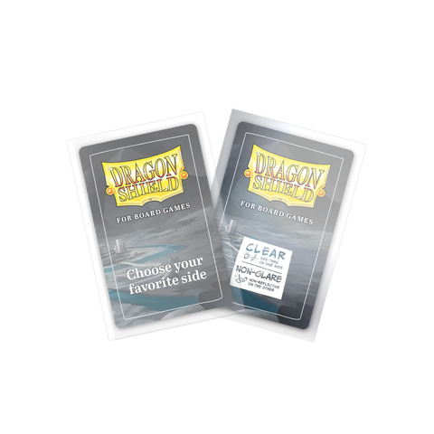 Sleeves - Dragon Shield Boardgame Sleeve - American Mini/Clear