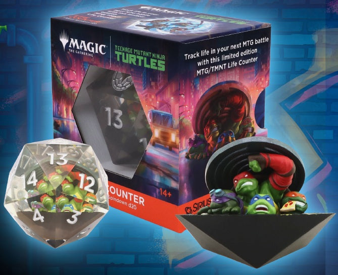 Dice - Magic the Gathering - Teenage Mutant Ninja Turtles Spindown