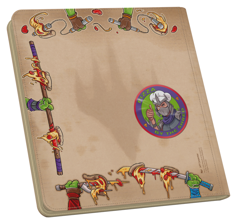 Binder - Zipfolio XenoSkin™ 24-Pocket - Universes Beyond: TMNT // Pizza Box