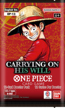 ONE PIECE TCG - Carrying on His Will - BOOSTER