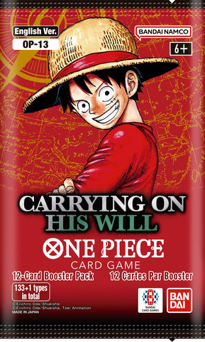 ONE PIECE TCG - Carrying on His Will - BOOSTER