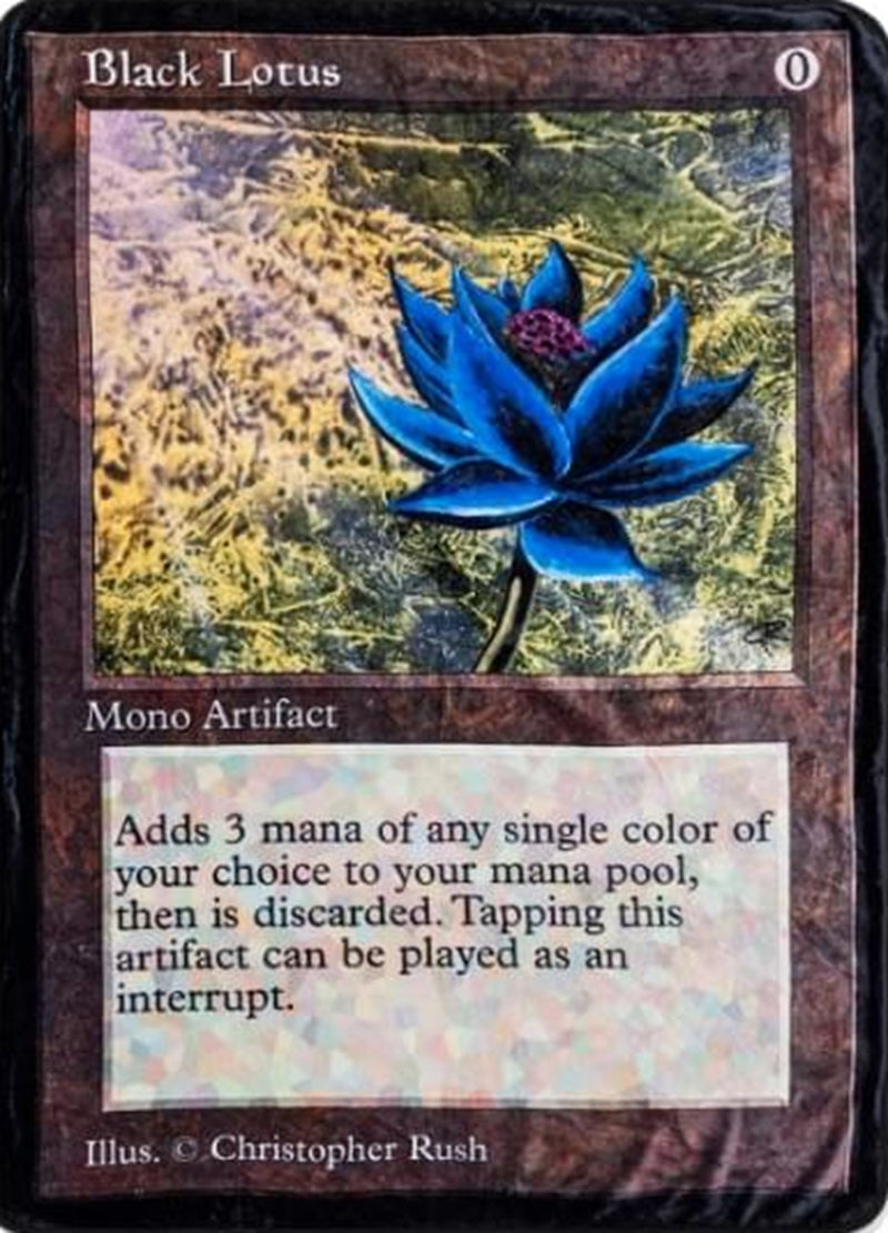 Collectible - Magic the Gathering - Blanket [Black Lotus]