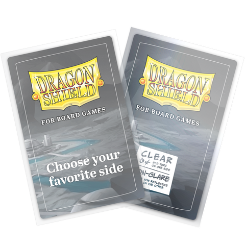 Sleeves - Dragon Shield Boardgame Sleeve - Extra Large/Clear