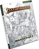 Pathfinder 2 Remastered - Monster Core 2 SKETCH Cover