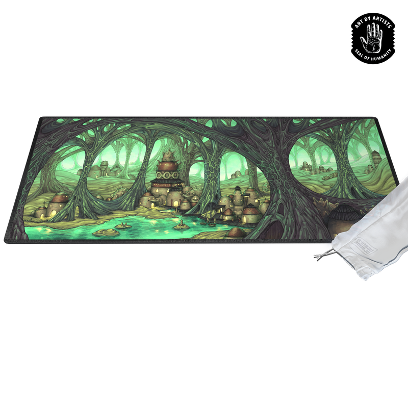 Playmat - CURATOR - Arcane Landscapes [The Caverns]