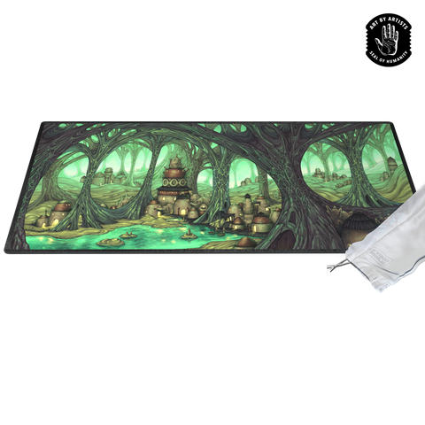 Playmat - CURATOR - Arcane Landscapes [The Caverns]