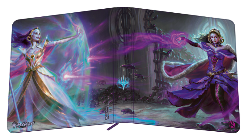 Binder - Zipfolio XenoSkin™ 24-Pocket - Reality Fracture [Liliana the Faultless/Repentant]