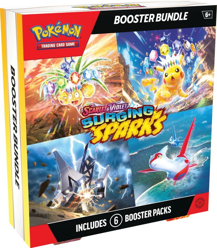 Pokemon SV8 - Surging Sparks - Booster Bundle