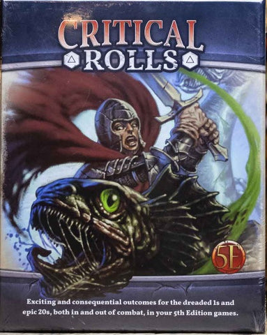 Dungeons & Dragons 5e - Critical Rolls Box Set (Anglais)