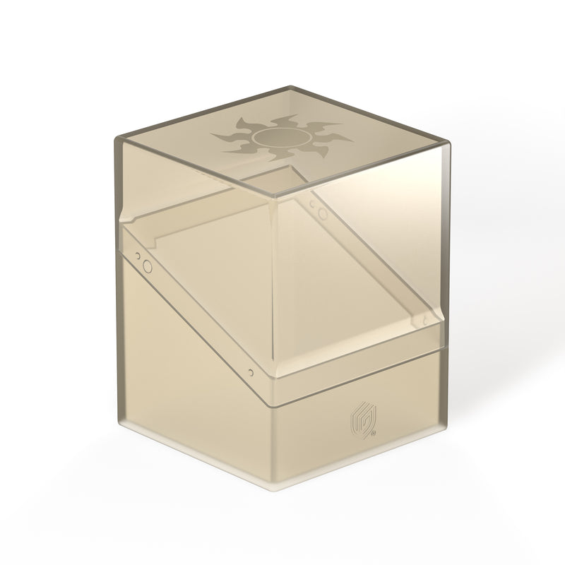 Deck Box - Clear // Mana Edition (Plains 100+)