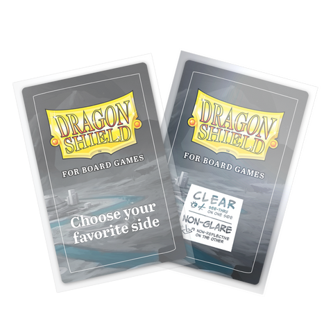 Sleeves - Dragon Shield Boardgame Sleeve - American Standard/Clear