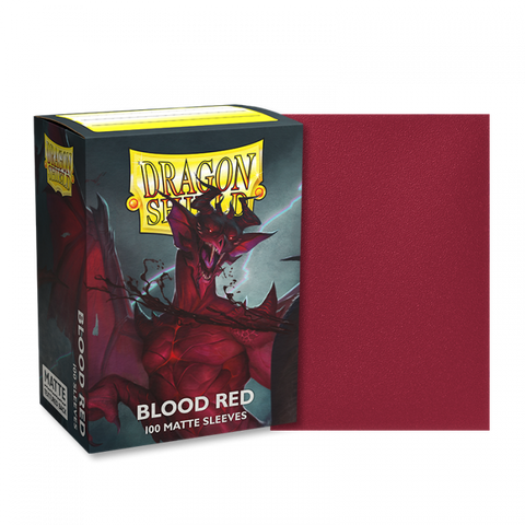 Sleeves - Dragon Shield Matte Sleeve - Blood Red