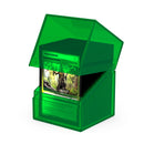 Deck Box - Clear // Boulder (Green 100+)