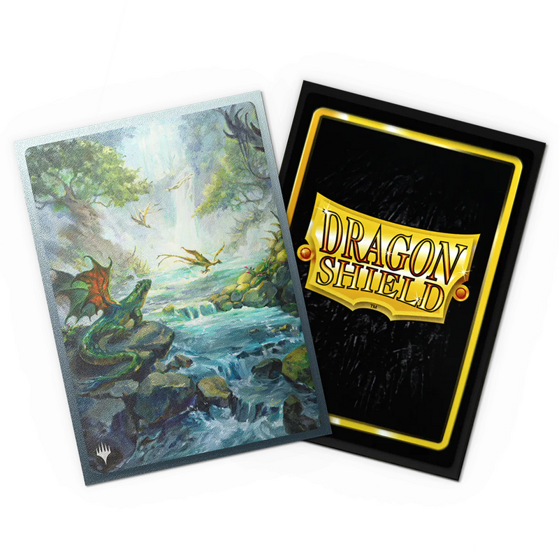 Sleeves - Dragon Shield Matte Art Sleeve - Landfall Series // Misty Rainforest