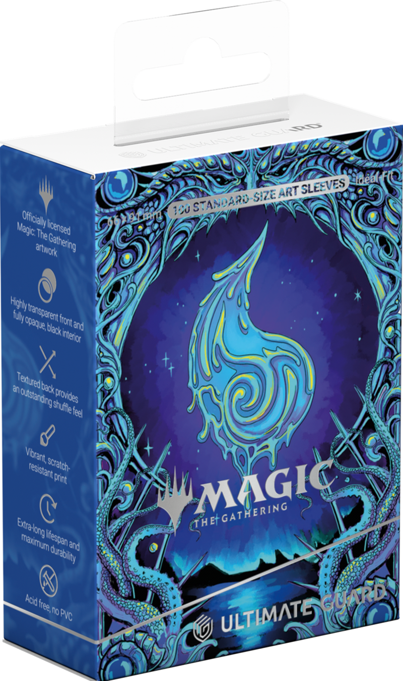 Sleeves - Ultimate Guard - [Mana Token - Blue]