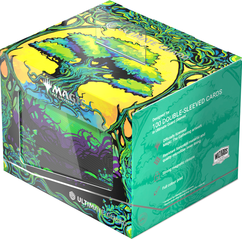 Deck Box - Ultimate Guard - [Mana-Token-Green]  Sidewinder™ XenoSkin™ 100+